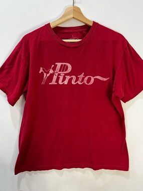 Ford Red 'Pinto' Graphic Short Sleeve Tee